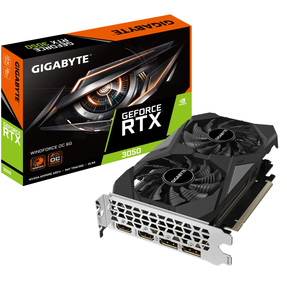 RTX 3050 6GB GIGABYTE WINDFORCE